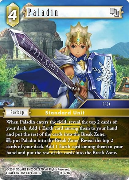 Paladin, Opus XIV: Crystal Abyss 14-071C