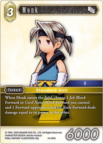 Monk, Opus XIV: Crystal Abyss 14-074C
