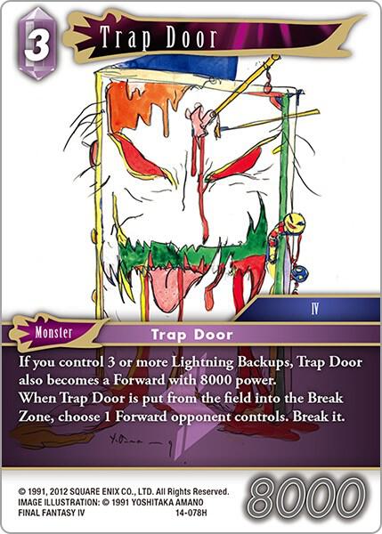 Trap Door, Opus XIV: Crystal Abyss 14-078H