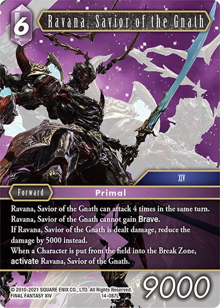Ravana, Savior of the Gnath, Opus XIV: Crystal Abyss 14-087L
