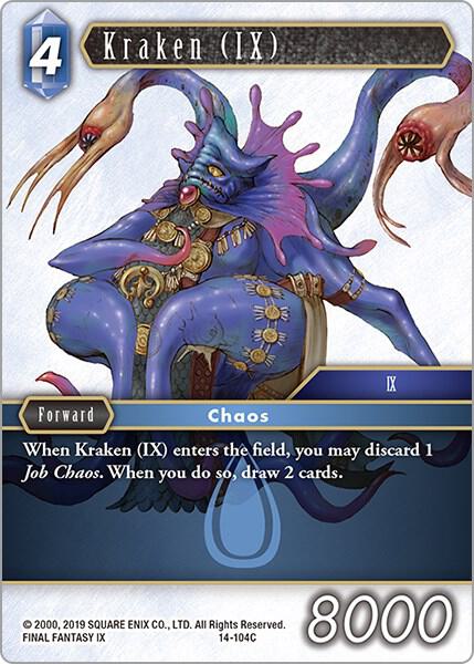 Kraken (IX), Opus XIV: Crystal Abyss 14-104C
