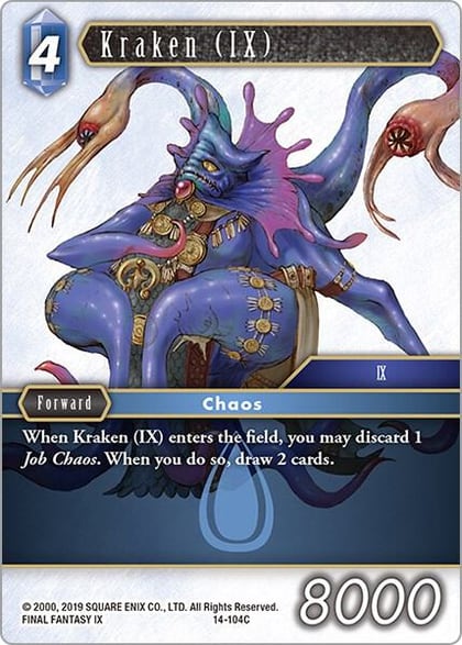 Kraken (IX), Opus XIV: Crystal Abyss 14-104C