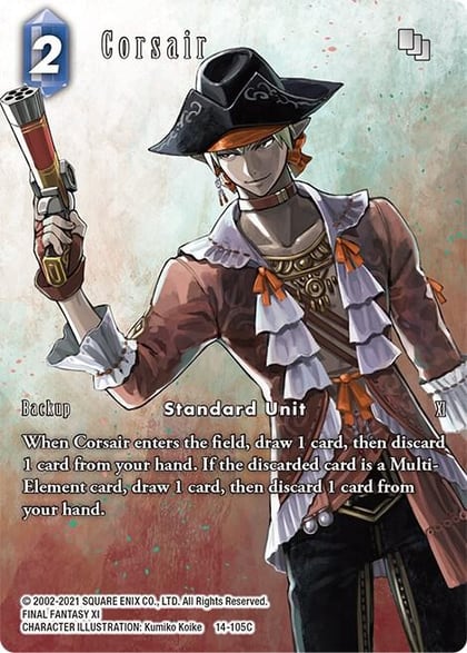Corsair (Full Art), Opus XIV: Crystal Abyss 14-105C