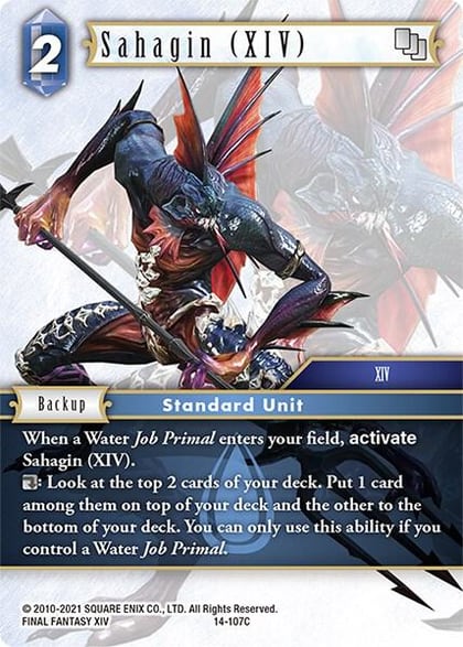 Sahagin (XIV), Opus XIV: Crystal Abyss 14-107C
