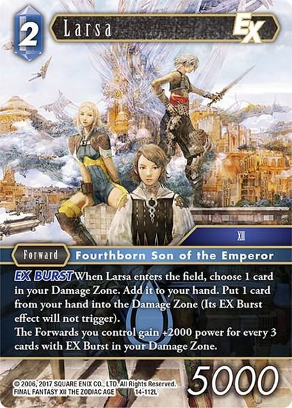 Larsa EX, Opus XIV: Crystal Abyss 14-112L