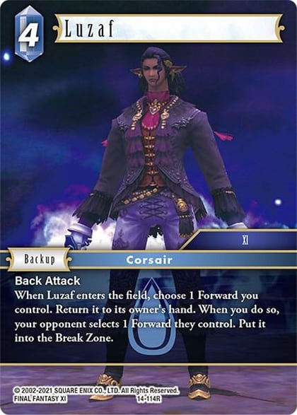 Luzaf, Opus XIV: Crystal Abyss 14-114R