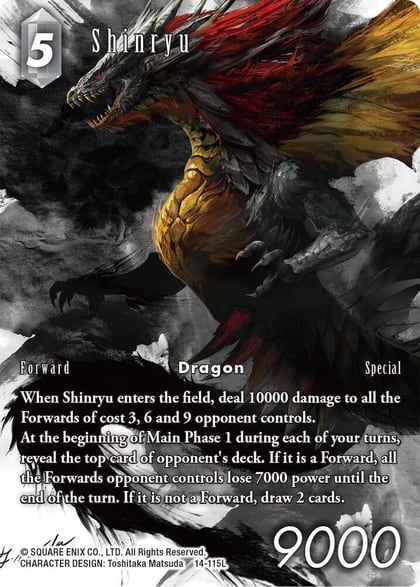 Shinryu (Full Art), Opus XIV: Crystal Abyss 14-115L