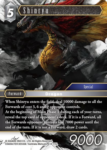 Shinryu, Opus XIV: Crystal Abyss 14-115L