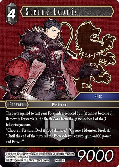 Sterne Leonis, Opus XIV: Crystal Abyss 14-118H
