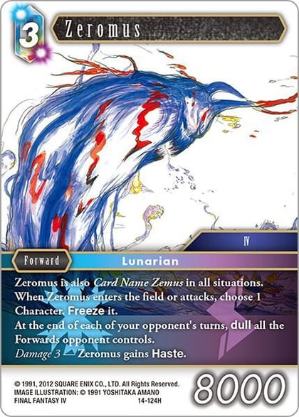 Zeromus, Opus XIV: Crystal Abyss 14-124H