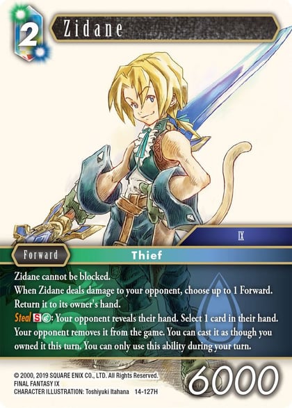 Zidane, Opus XIV: Crystal Abyss 14-127H