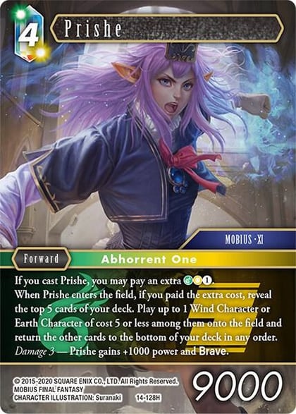 Prishe, Opus XIV: Crystal Abyss 14-128H