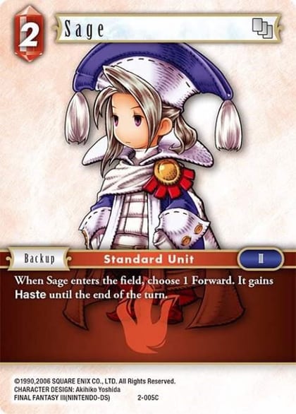 Sage (Luneth), Opus II 2-005C
