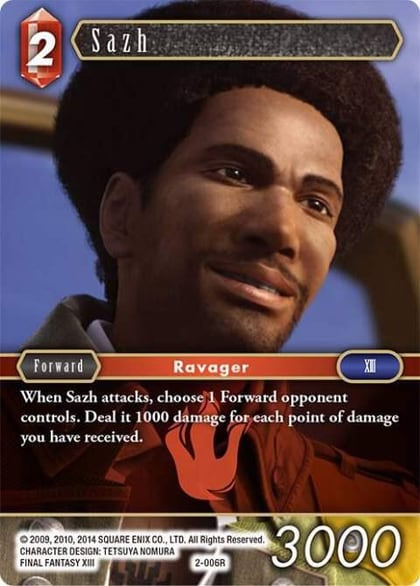 Sazh, Opus II 2-006R