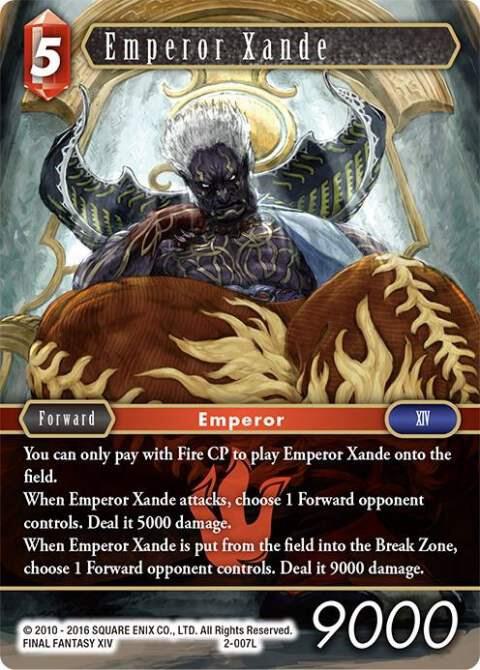 Emperor Xande, Opus II 2-007L