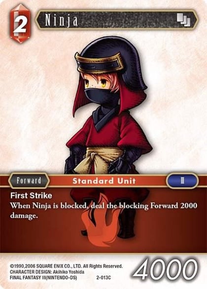 Ninja (Arc), Opus II 2-013C