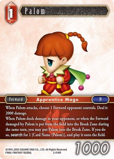 Palom (Rare), Opus II 2-016R