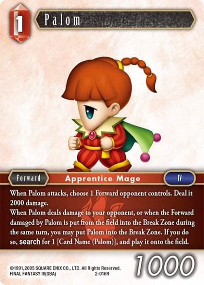 Palom (Rare), Opus II 2-016R