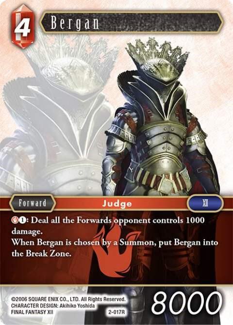 Bergan, Opus II 2-017R