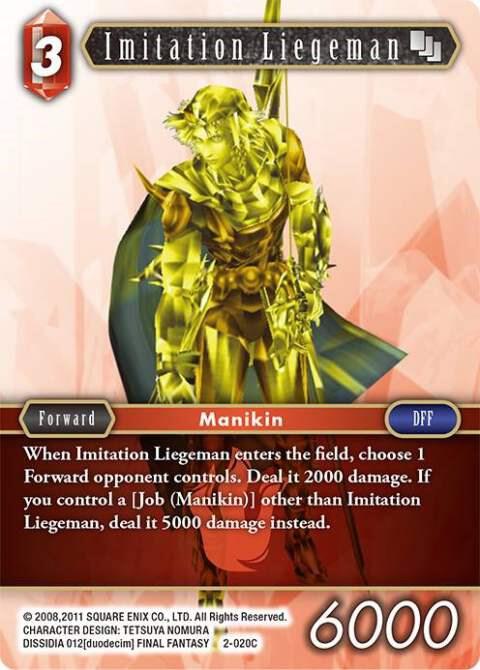 Imitation Liegeman, Opus II 2-020C