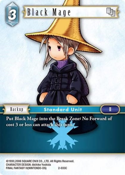 Black Mage (2-033C), Opus II 2-033C