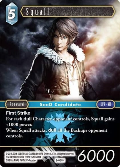 Squall, Opus II 2-038H