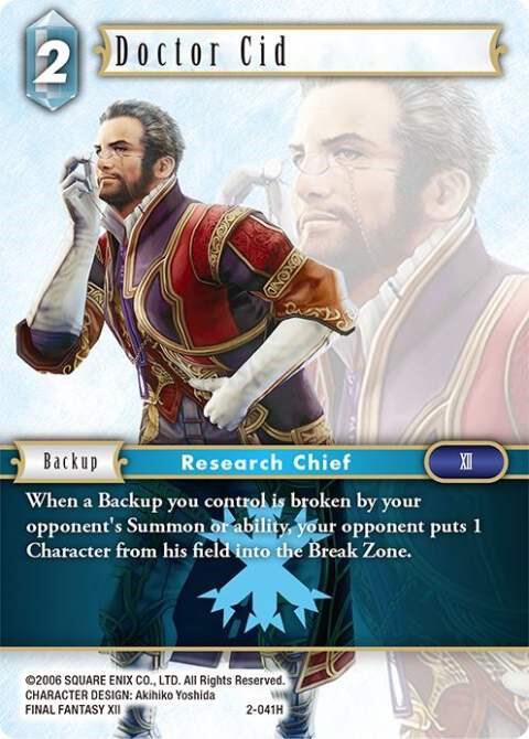 Doctor Cid, Opus II 2-041H
