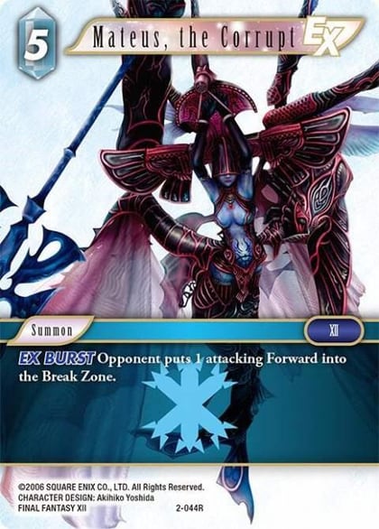 Mateus, the Corrupt EX, Opus II 2-044R