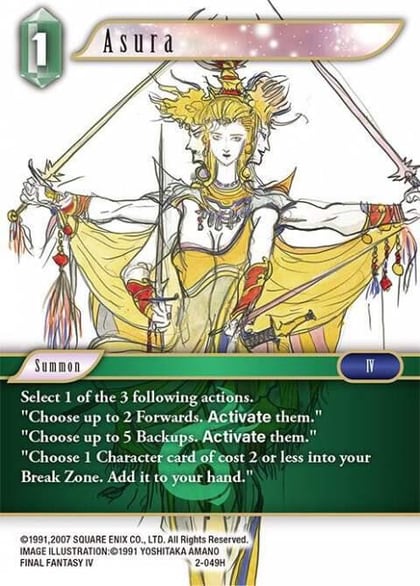 Asura, Opus II 2-049H