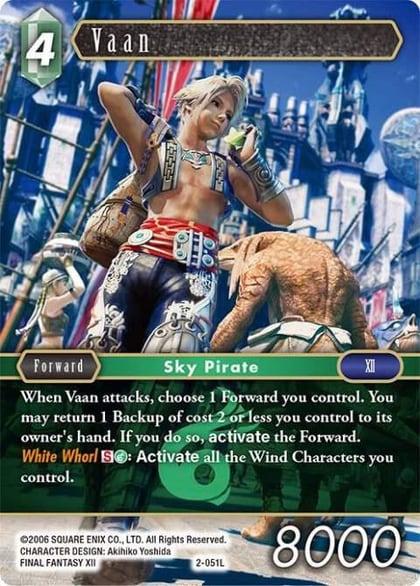 Vaan (Legend), Opus II 2-051L