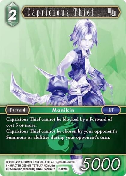 Capricious Thief, Opus II 2-059C