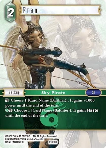 Fran, Opus II 2-068R