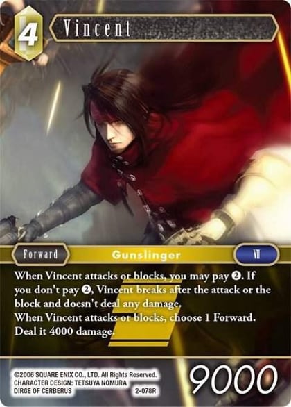 Vincent (Rare), Opus II 2-078R
