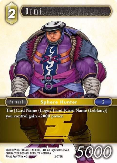 Ormi, Opus II 2-079R