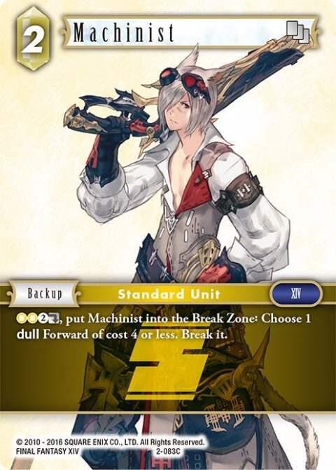 Machinist, Opus II 2-083C