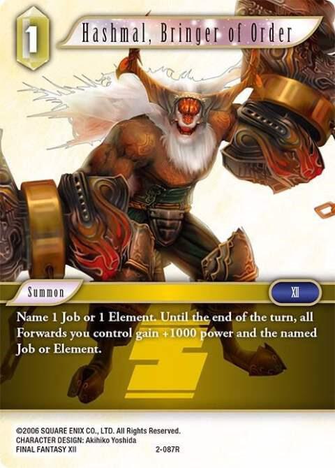 Hashmal, Bringer of Order, Opus II 2-087R