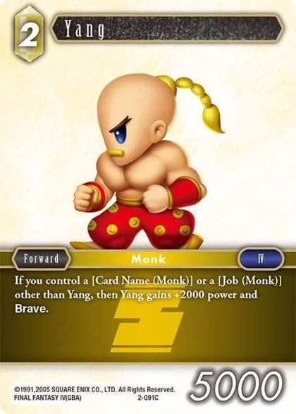 Yang (Common), Opus II 2-091C