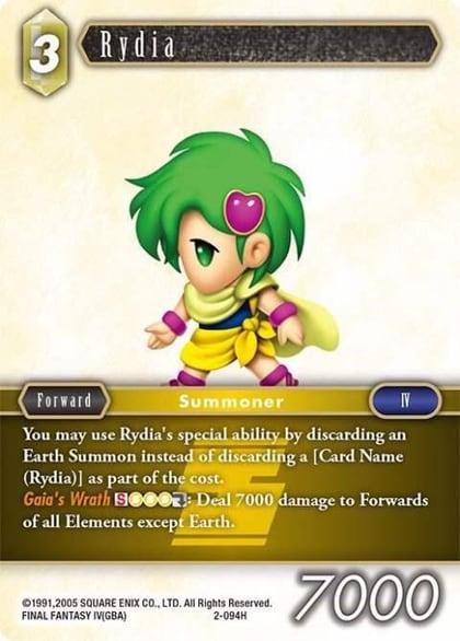 Rydia, Opus II 2-094H