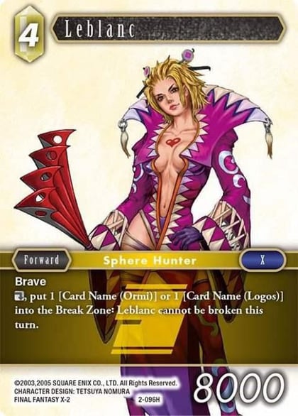 Leblanc, Opus II 2-096H