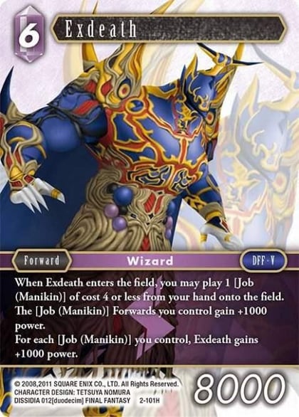 Exdeath, Opus II 2-101H