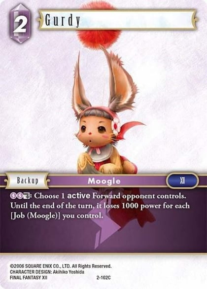 Gurdy, Opus II 2-102C