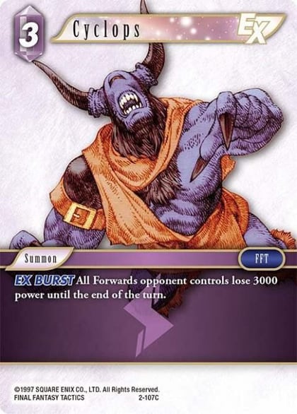 Cyclops EX, Opus II 2-107C
