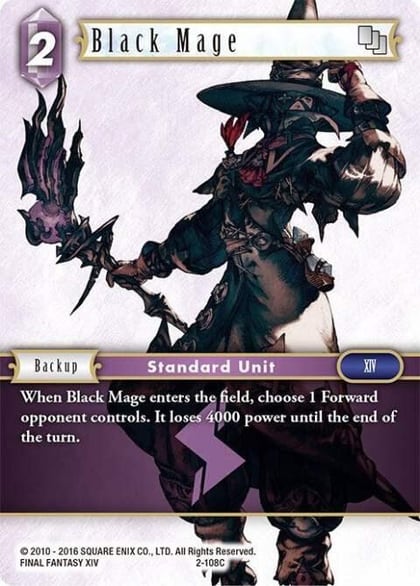 Black Mage (2-108C), Opus II 2-108C