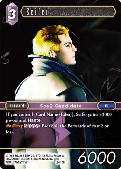 Seifer (Rare), Opus II 2-110R