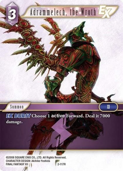 Adrammelech, the Wroth EX, Opus II 2-117R