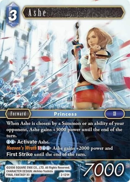 Ashe, Opus II 2-121H
