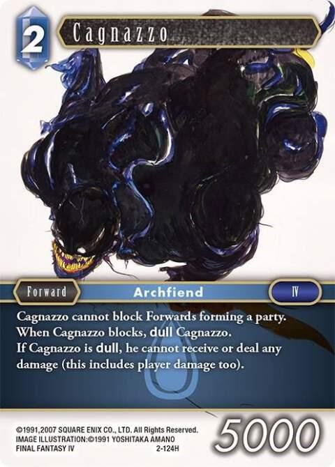 Cagnazzo, Opus II 2-124H