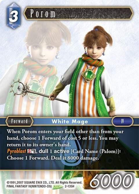 Porom (Hero), Opus II 2-135H