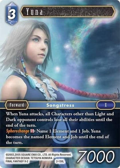 Yuna, Opus II 2-138L