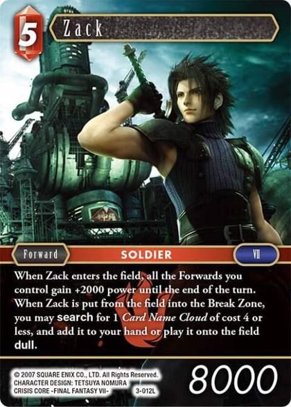 Zack, Opus III 3-012L